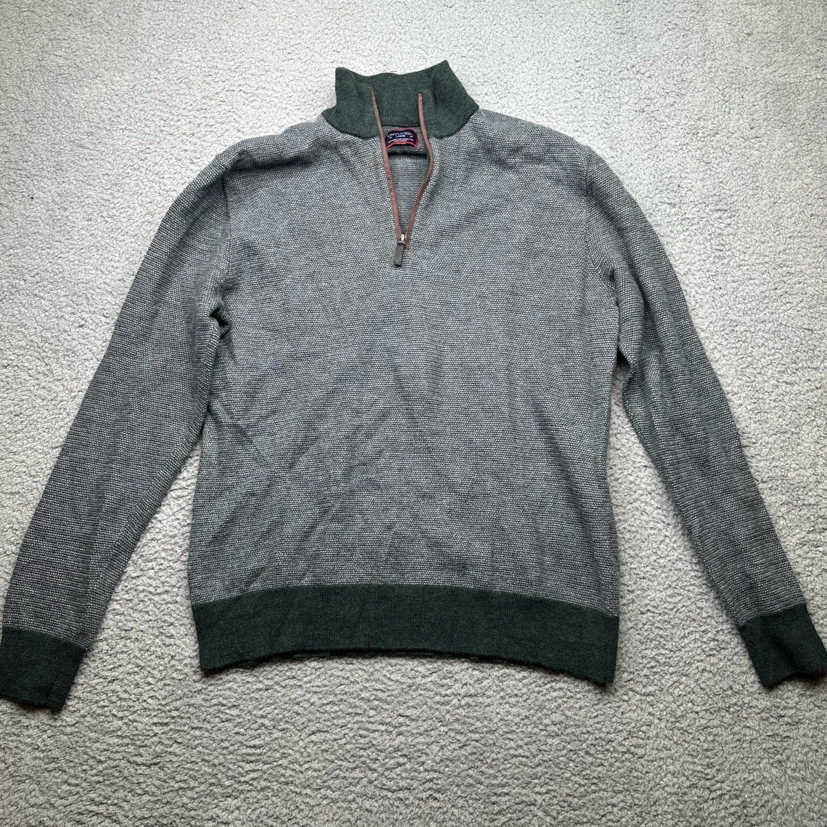 Untuckit Wool Sweater Classy Sz Large